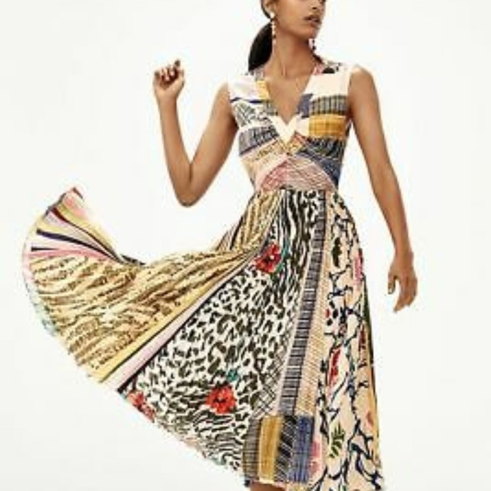 Anthropologie Geisha Design Maxi Long Dress